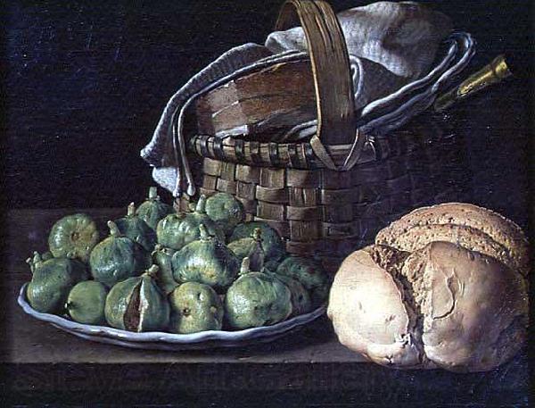 Luis Egidio Melendez Still Life With Figs